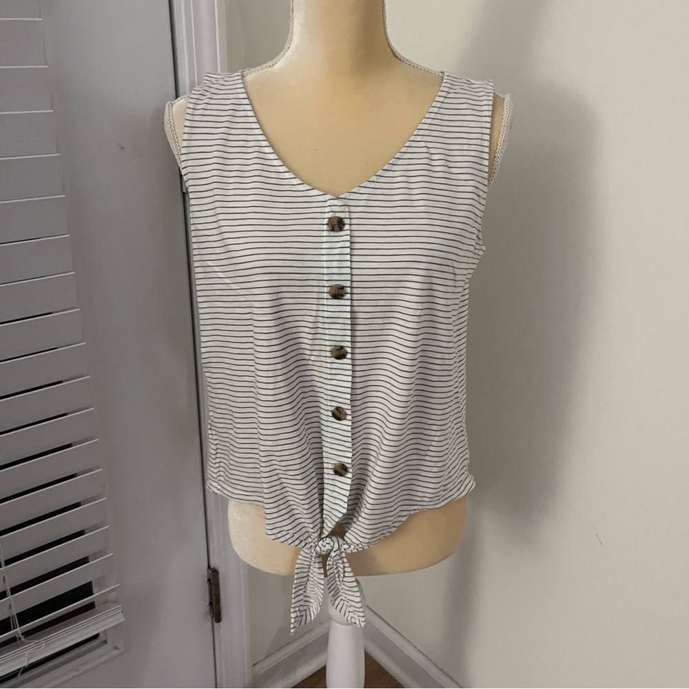 LOFT Outlet Front Tie Tank